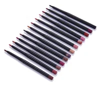 

wholesale private label high pigment matte lipliner custom 12 colors waterproof lipliner pencil