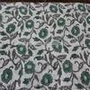 Vegetable dyed Soft Cotton fabric in Beautiful Floral Pattern Indian Hand Block Printed Cotton Fabric