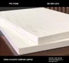 White and single color sheet, PVC Foam
