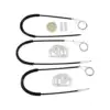 Window Regulator Repair Kit Front Left or Right Door for Partner 1998-2006