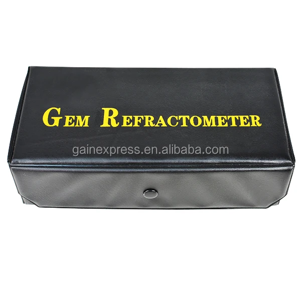 Gemology Gemstone Gem Refractometer W/ Monochromatic Light Filter