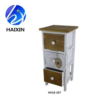 Fancy Design Retro Antique Cheap Wooden Hobby Storage Cabinet Home