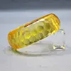 Transparent faceted carved translucent antique jewelry clear resin bangle