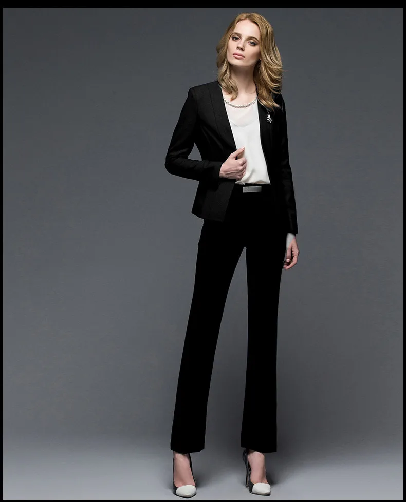 2017 New Style Wholesale Business Suit For Office Lady Wear Design