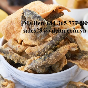 dried fish skin snack