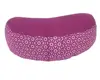 100% cotton for yoga buckwheat filled Meditation Crescent Cushion