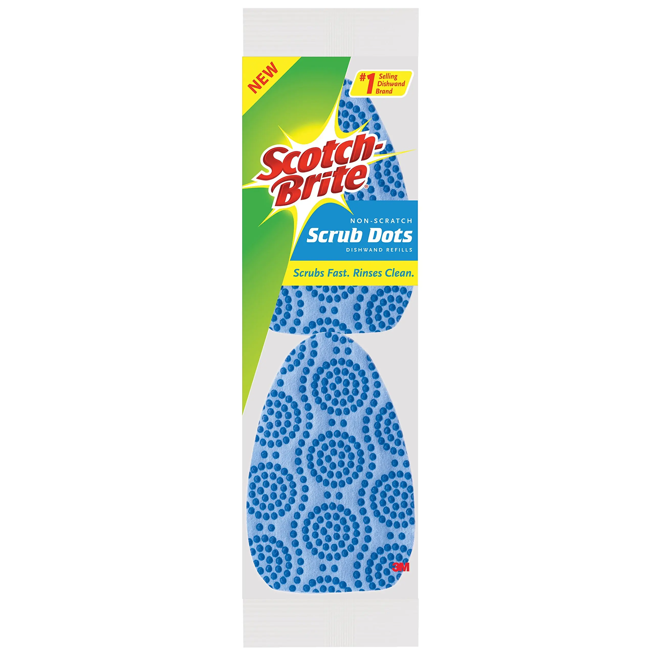 Scotch-Brite Scrub Dots Non-Scratch Dishwand Refill (2 Refills Total)