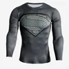 2019 high famous design Your Own MMA full sleeve rash guard