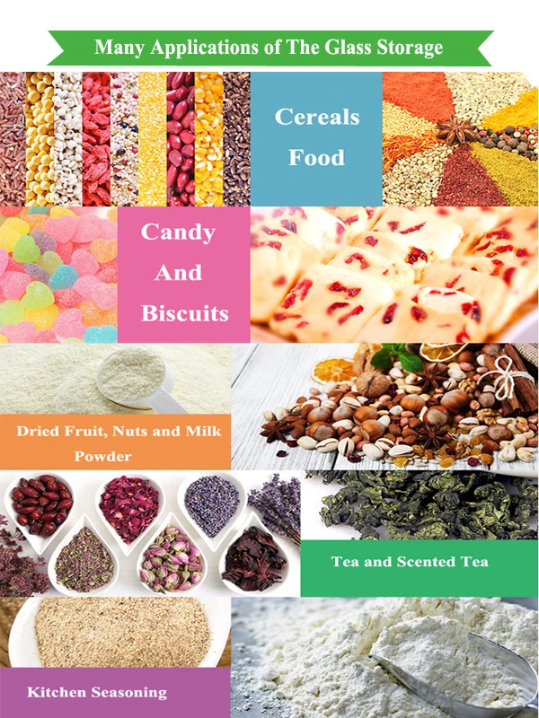 Cheap food container glass storage jars with wooden lids for sale.jpg