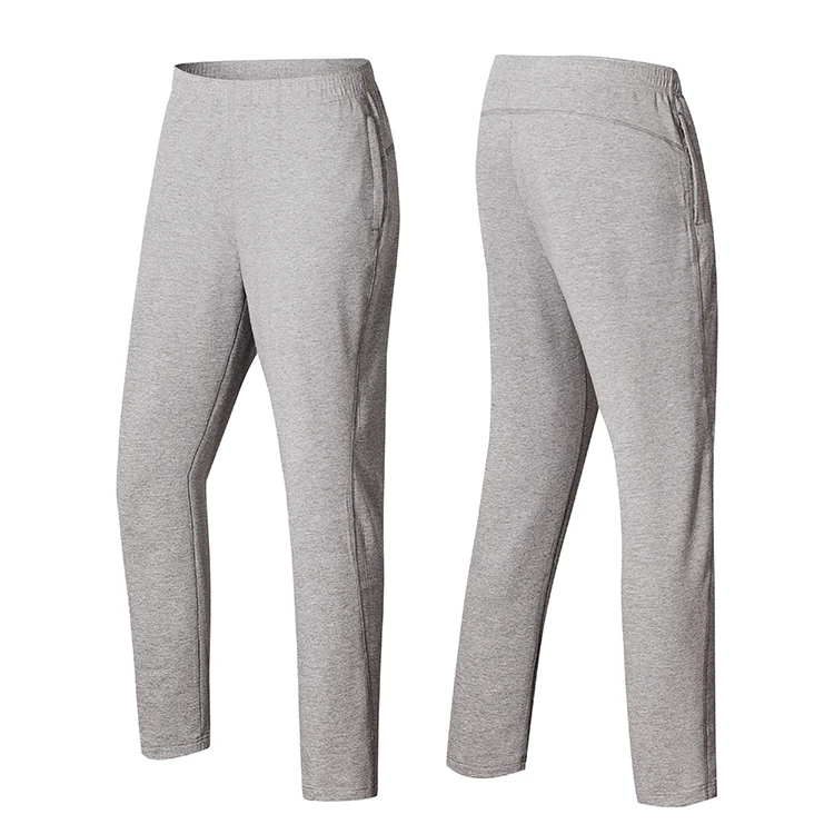 

Wholesale custom blank cotton jogging pants pocket has zip men jogger pants