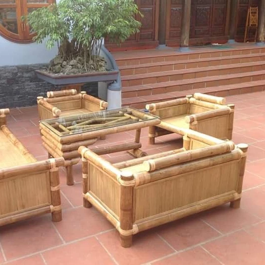 
Handmade bamboo furnitures chair table unique from Vietnam 