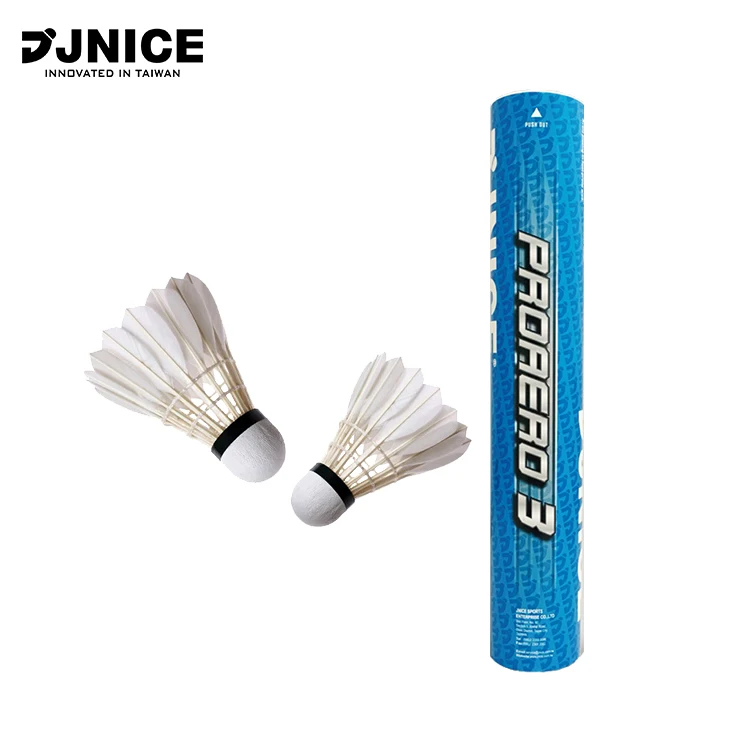 

JNICE Taiwan high quality Manufacturer badminton SHUTTLECOCKS Has good durability and performance.