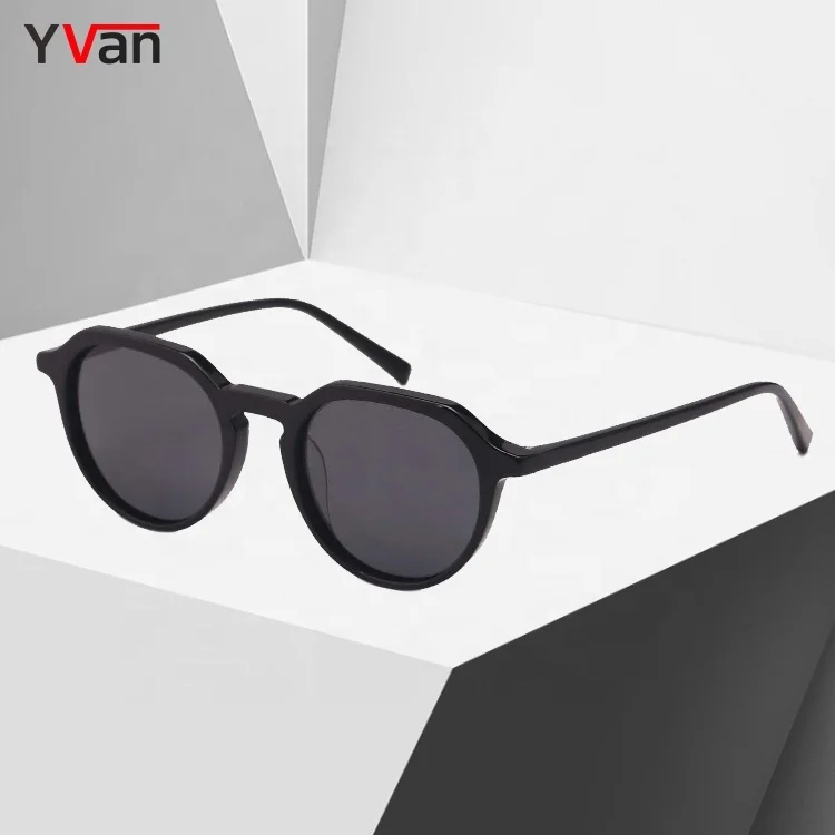 

Yvan Vintage Round Sun Glasses Girl High Quality ECO Friendly Acetate Modern Sunglasses