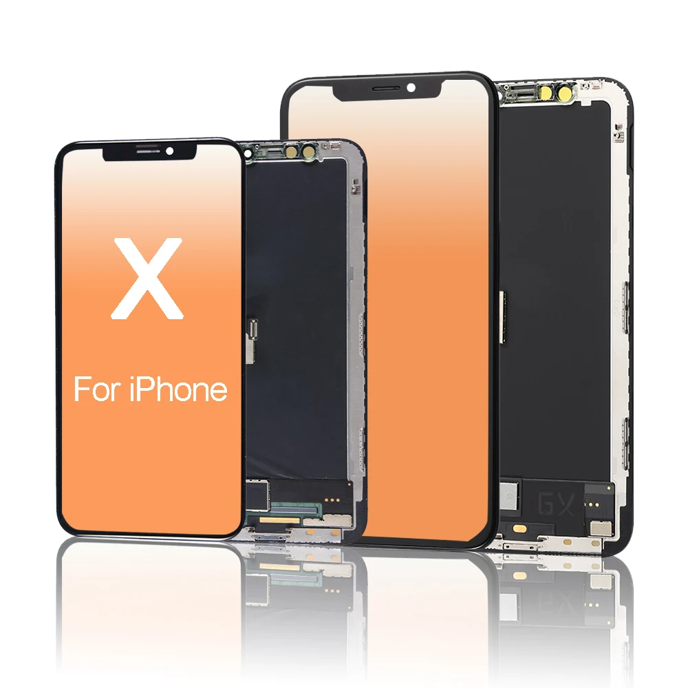 

For iPhone X LCD Displays OEM Soft OLED Hard OLED GX HX JK ZY GW JH SL EK Incell TFT LCD For iPhone Screen