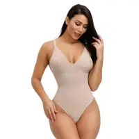 

Plus Size Breathable Straps Design Custom Bodysuit Women Body Shaper