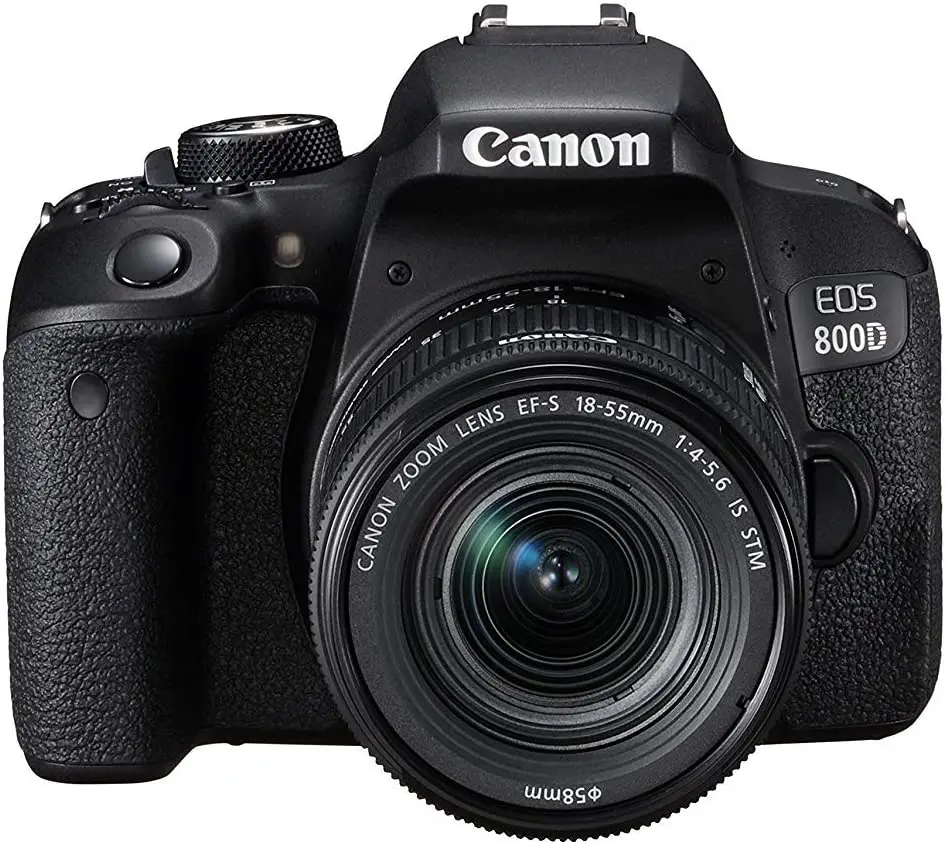 

CANON EOS 800D DSLR Camera KIT EF-S 18-55mm F4-5.6 IS STM Lens (EOS Rebel T7i)