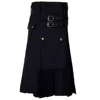 Black utility Working man kilt