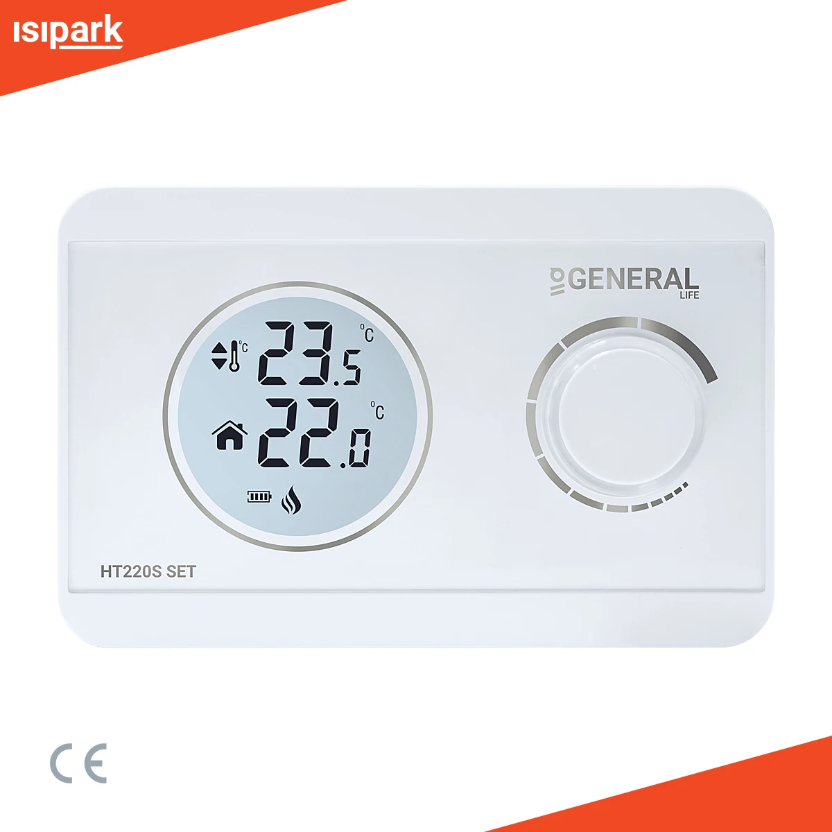 RF Wireless Digital Heating Room Thermostat HT220S SET