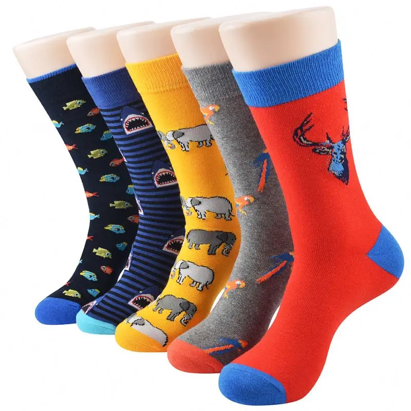 

Latest Style personalized cotton crew socks oem logo mens crew socks