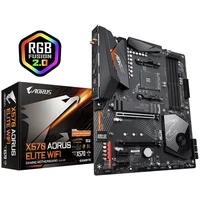 

GIGABYTE X570 AORUS ELITE WIFI Supports AMD 3rd 2nd Gen Ryzen with Radeon Vega Radeon Graphics Processors Motherboard