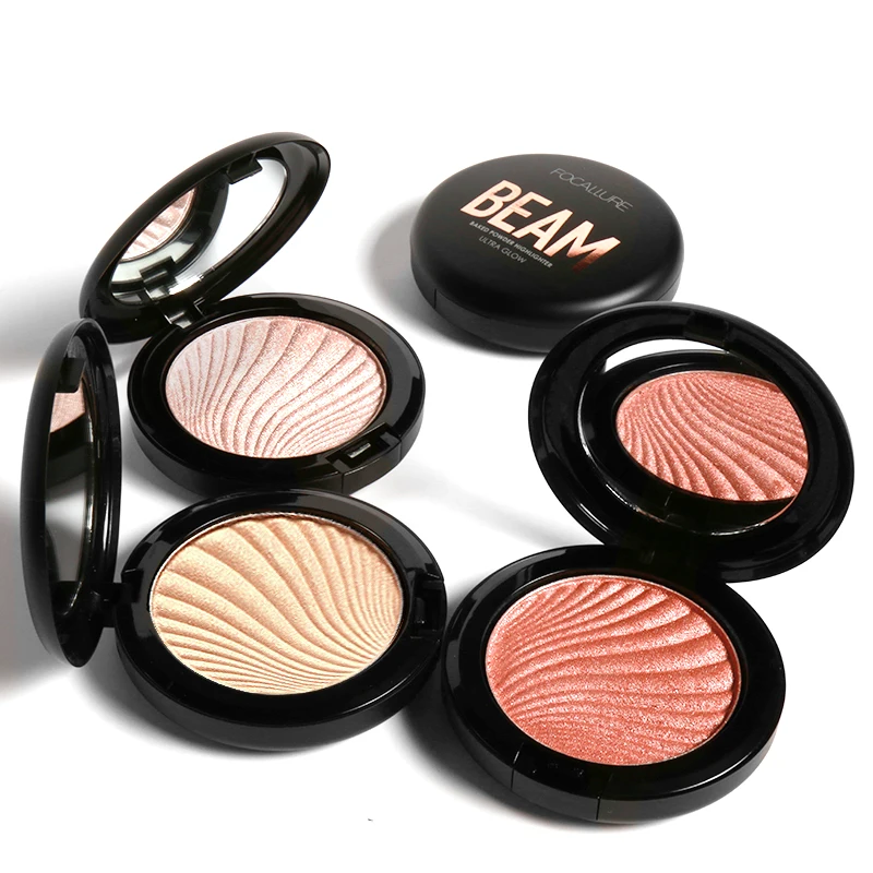 

FOCALLURE New Item Wanted 4 Colors Ultra Glow Beam Powder Makeup Highlighter Contour Palette