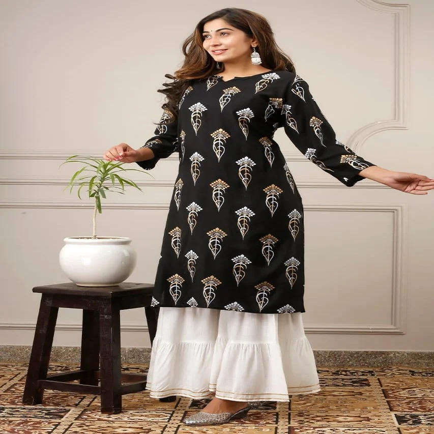 Kurti Palazzo Set For Women - Buy Kurti 