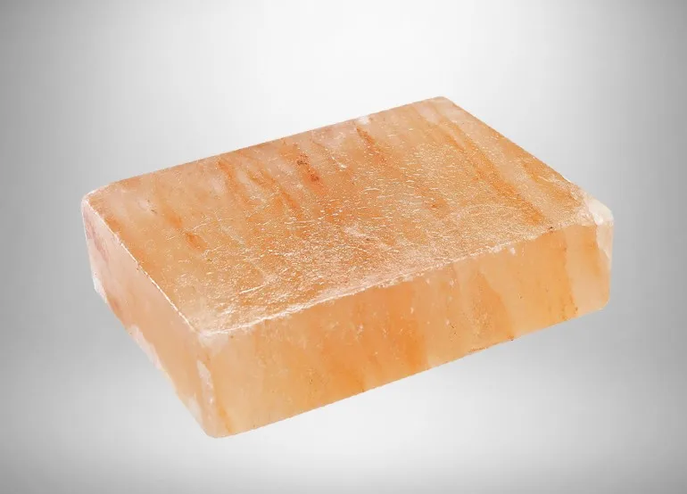 Himalayan Salt Bricks / Blocks Carved Europe 2x4x8 Folk Art Pink / Red