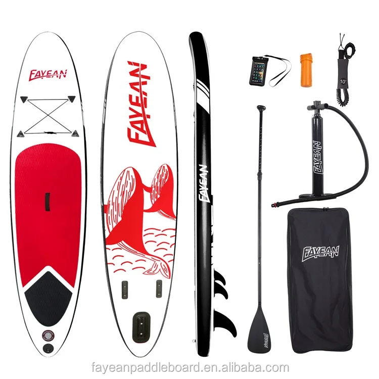 

Hot selling Inflatable stand up SUP paddle foldable surf board