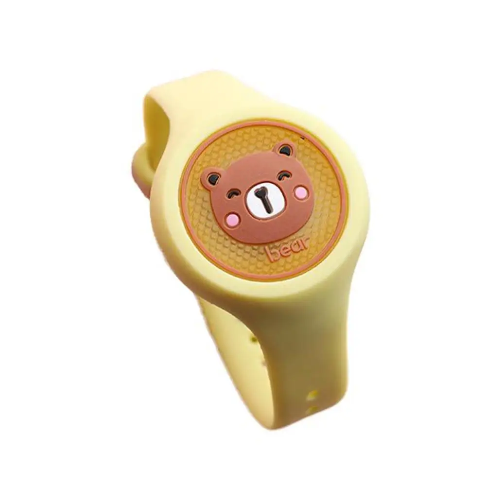 

New Arrivals! Mosquito Repellent children silicone Watch Safe Cartoon Lightweight Wearable Mosquito Repeller Bracelet