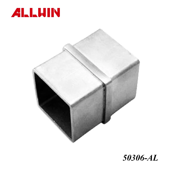 180 Degree Inline Square Aluminum Tube Connector Buy 2 Way Square