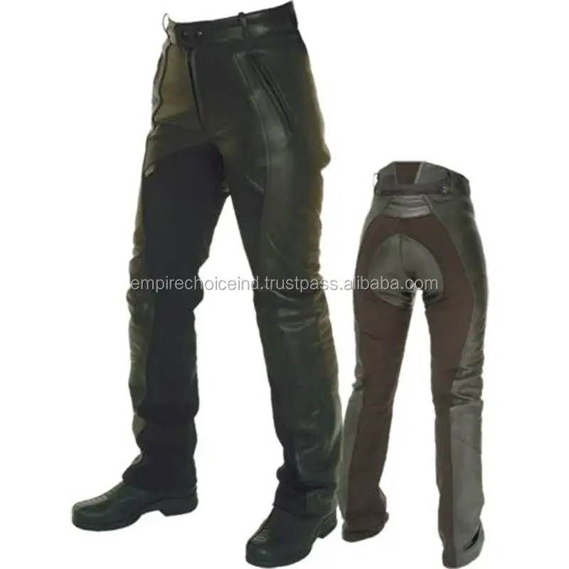 Mens Leather Pants Red Stripe Gay Leather Chaps Buy Western Riding