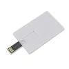 Most Popular Usb 2.0 Rectangle Shape Flash Drive Best Selling White Card Usb Pendrive Hot Sale Usb External Memory