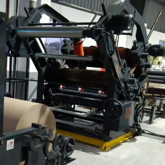 
BOXMAC Heavy Duty Single Facer Double Profile Paper Corrugated Box making Machine 