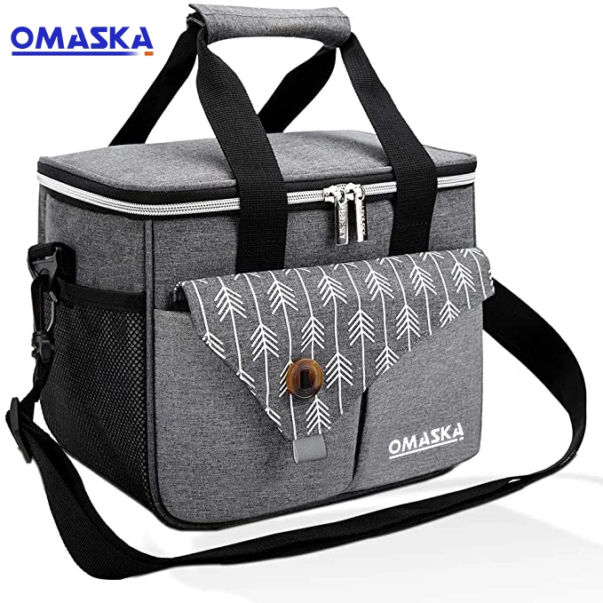 

OMASKA PEVA Insulated picnic thermal lunch bag lunch custom reusable waterproof sac isotherme fashionable cooler lunch bag, Customized color