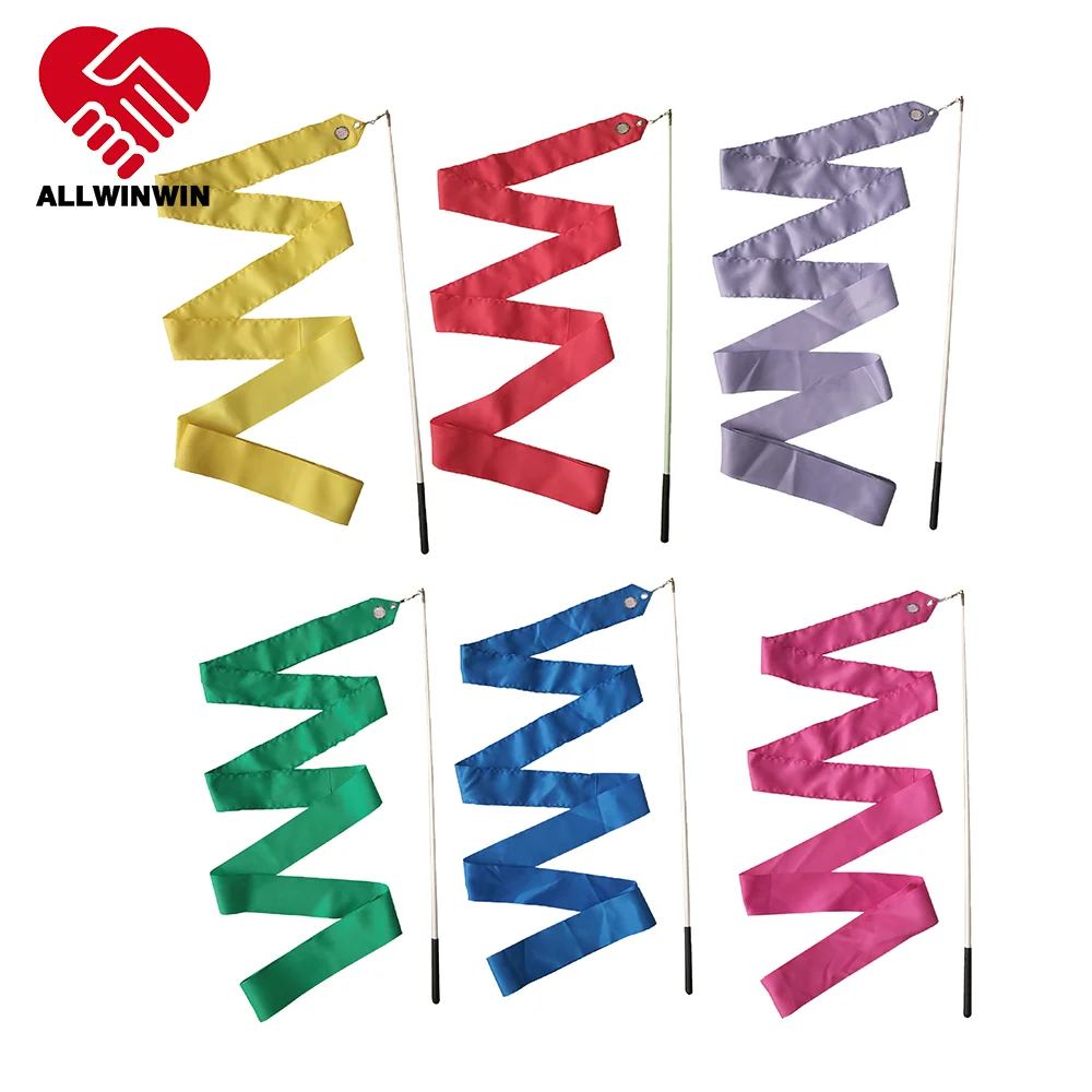 

ALLWINWIN RGR05 Rhythmic Gymnastics Ribbon - Edge Knitted Unicolor 4/5/6m