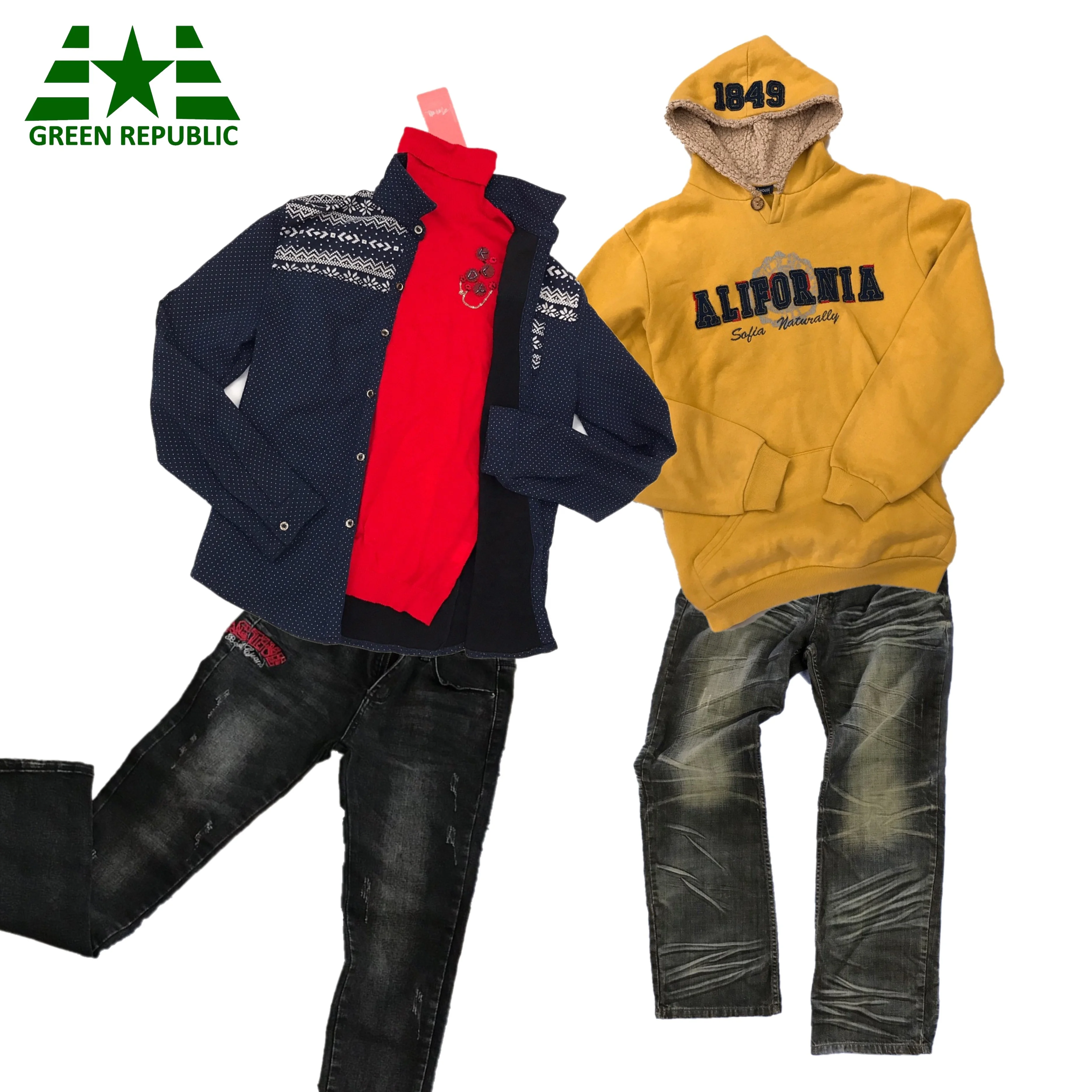 

2021 A grade guarantee fashion and clean cheap used winter jackets mixed sweaters used clothing for sale