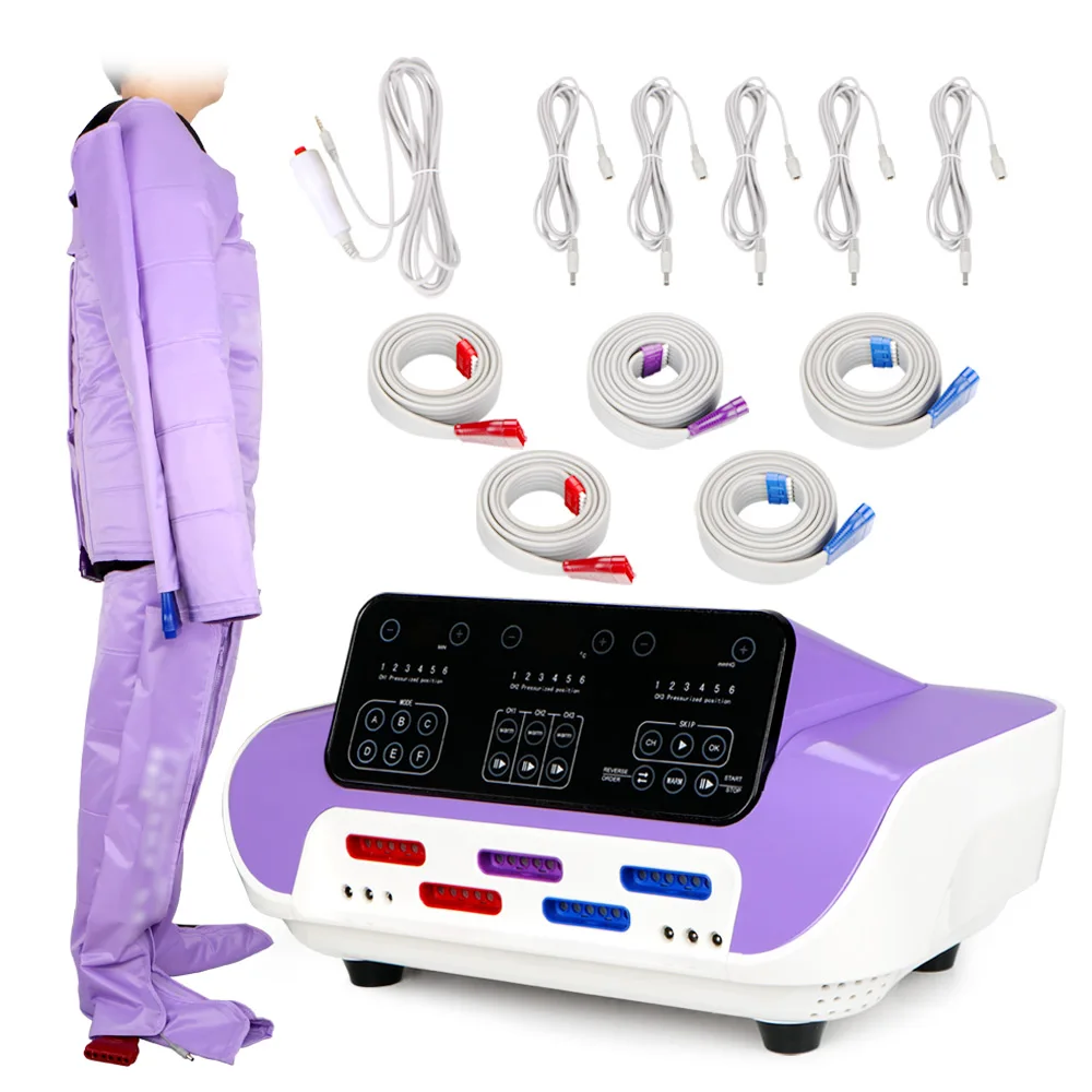 

Pressotherapy Air Pressure Suit Machine Body Slimming Weight Loss Salon Lymph Drainage Machine