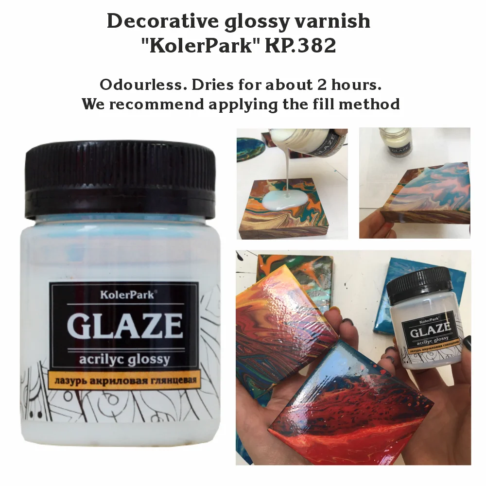 decorative acrylic paint kolerpark for fluid