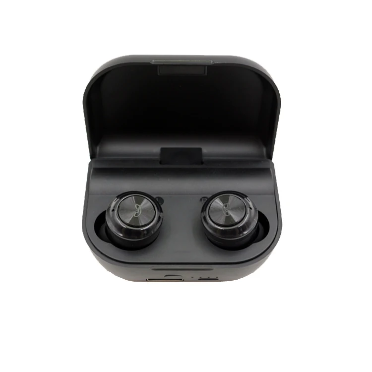 

Wireless Waterproof Bluetooth Earbuds, Temdan Sport Mini Wireless Headphones with Wireless Charging Box