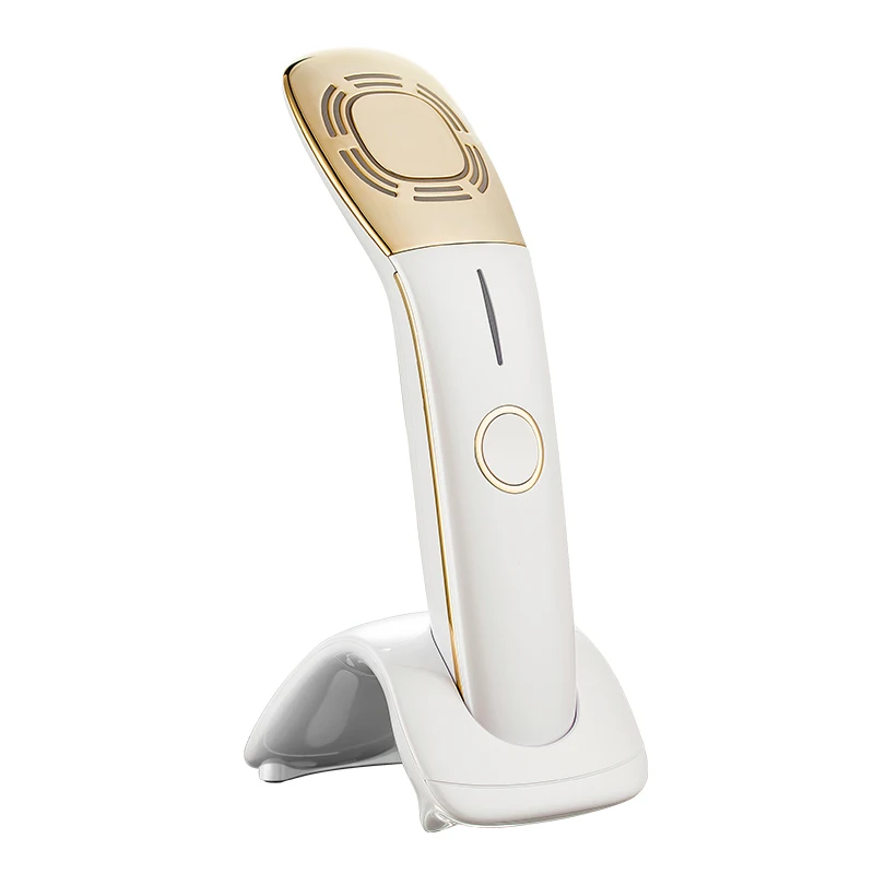 

Home use beauty equipment face massage facial beauty machine skin whitening microcurrent face lift device, White/black