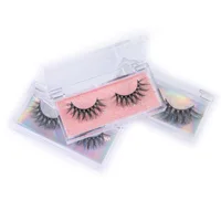 

Manufacturer free sample 3d mink eyelashes wholesale false eyelash packaging custom logo box fluffy long 25mm lashes