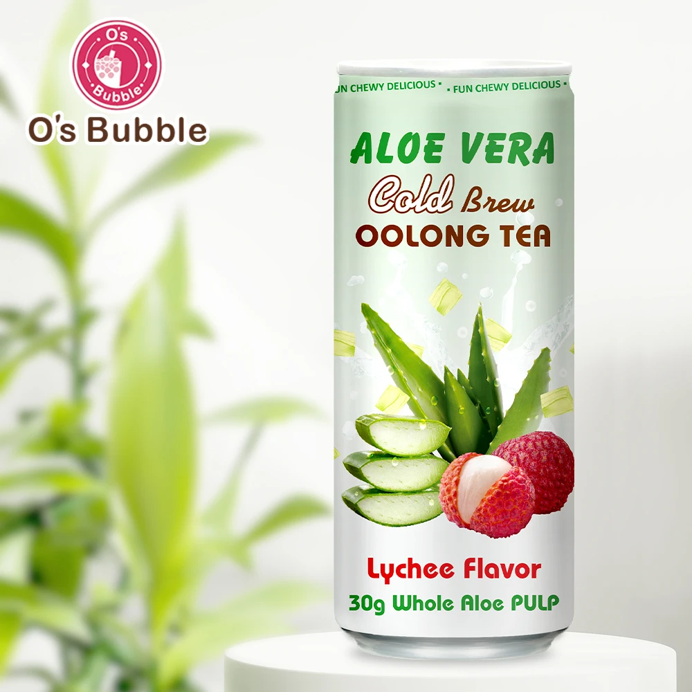 

Easy To Drink Aloe Vera Peach Flavor Oolong Tea Bottle