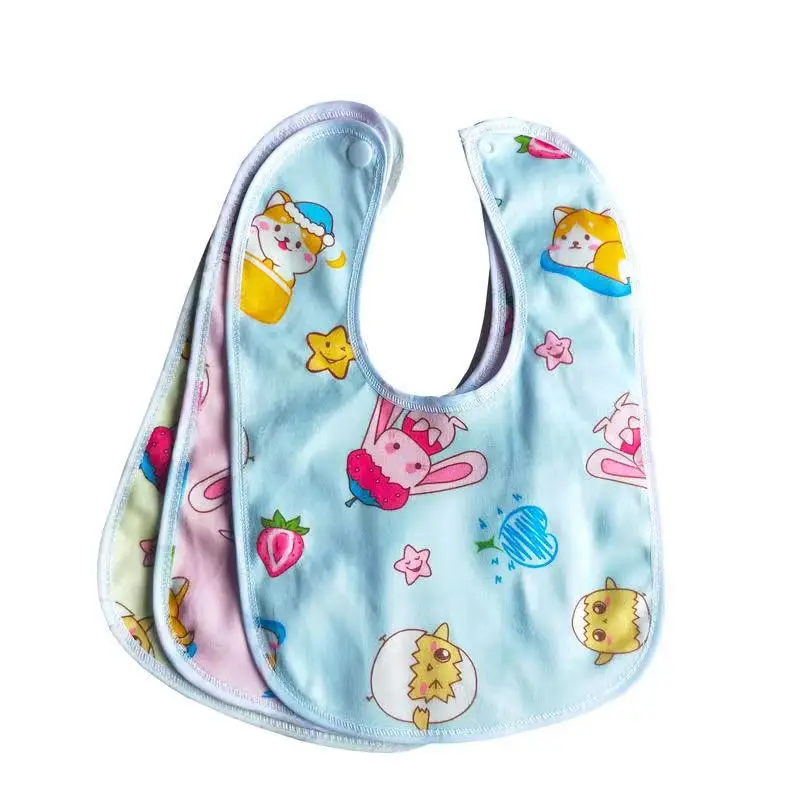 

100% cotton bibs baby feeding apron
