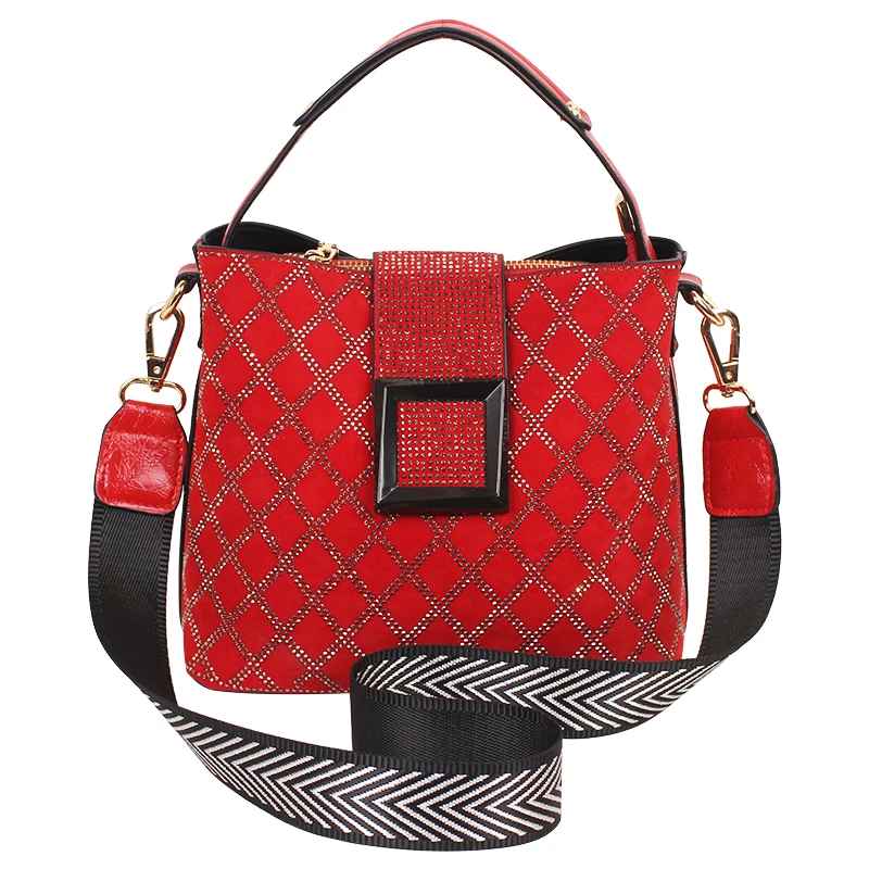 

Famous Brand Diamond Painting Handbag 2020 Bags For Women Handbags Luxury Designer Sequin Rivet Soft Leather Shoulder Bag Sac, 3 colors