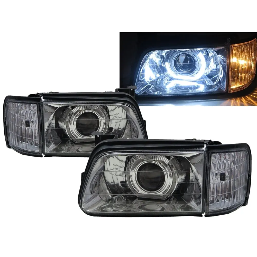 

Fuego 1998-2005 4D Guide LED Angel-Eye W/ Corner Lamp Headlight CH for ISUZU LHD