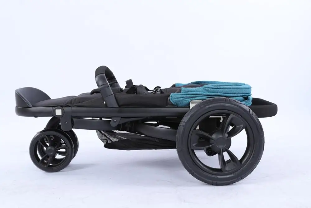 
Hot sell smart folding fashion design with aluminum alloy high-landscape baby strollers meet ASTM and EN 