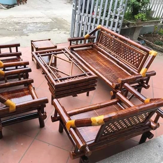 
Handmade bamboo furnitures chair table unique from Vietnam 