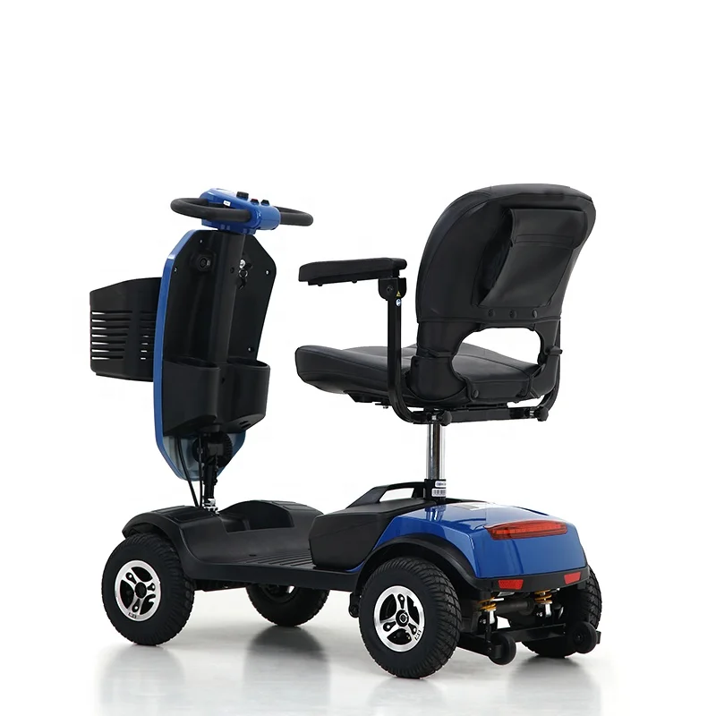 

New design folding lead-acid battery electric mobility scooter 4 wheel