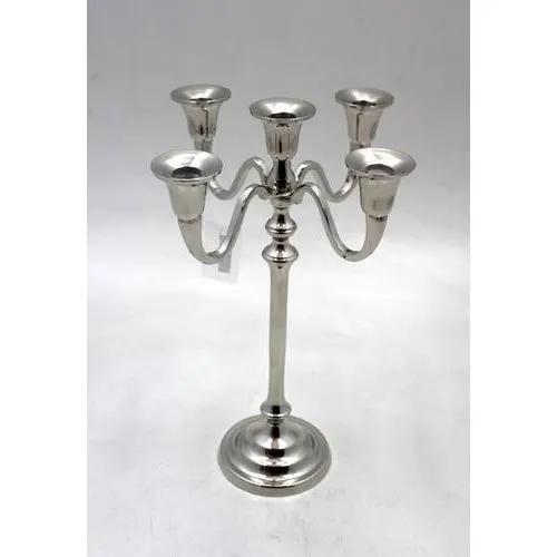 Wholesale Metal Candelabra Wedding Centerpieces Five Arms Crystal ...