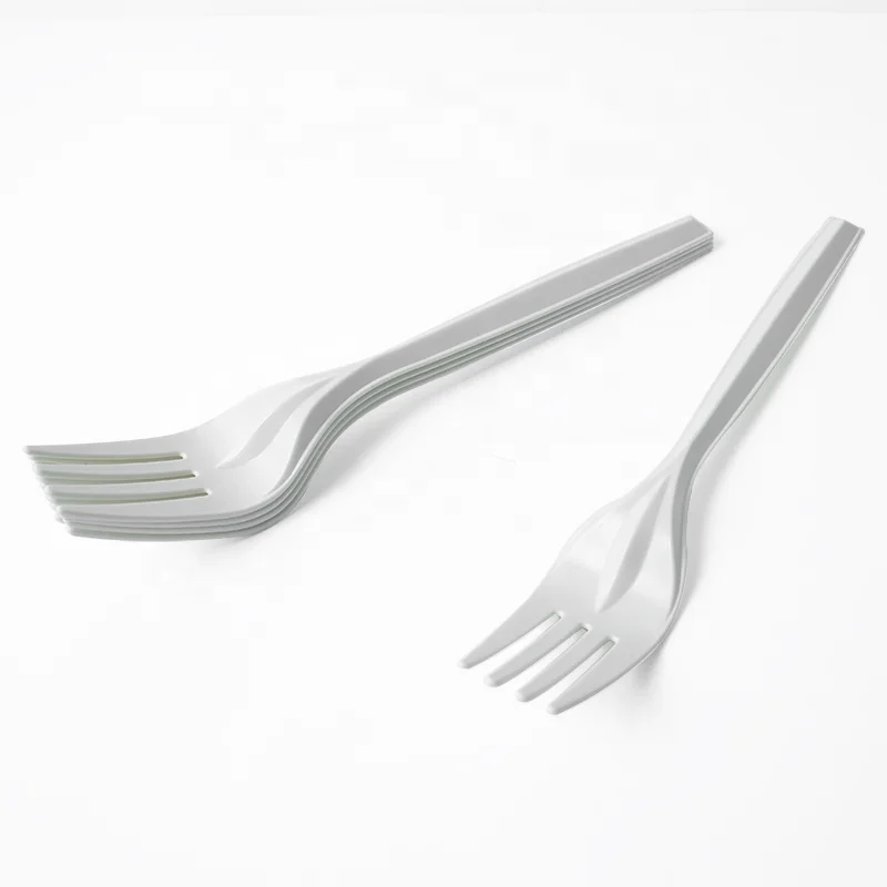 

High Quality Disposable Biodegradable Colour Fruit Forks For Wholesale, White